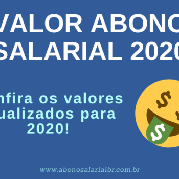 Valor Abono salarial 2020